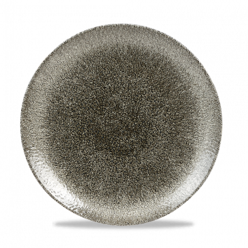 צלחת 16.5 ס"מ שחור CHURCHILL RAKU BLACK 3