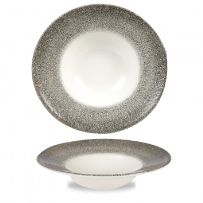 צלחת פסטה 28 ס"מ שחור CHURCHILL RAKU BLACK