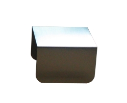 הגבהה לכלי הגשה בצורת "ח"  250*250 גובה 180 מ"מ נירוסטה מוברש