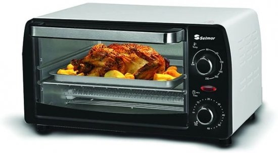 "נטו"-טוסטר אובן 9 ליטר מעטפת לבנה דגם SE-87 "נטו" 3