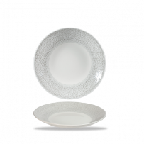 צלחת עמוקה/קערה 22.5 ס"מ ללא שוליים CHURCHILL Spinwash Shale Grey