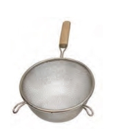 מסננת רשת ידית עץ 18 ס"מ("7)