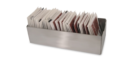 מחזיק שקיות סוכר נירוסטה גדול 14/5 ס"מ (304-1.00-P+P 3