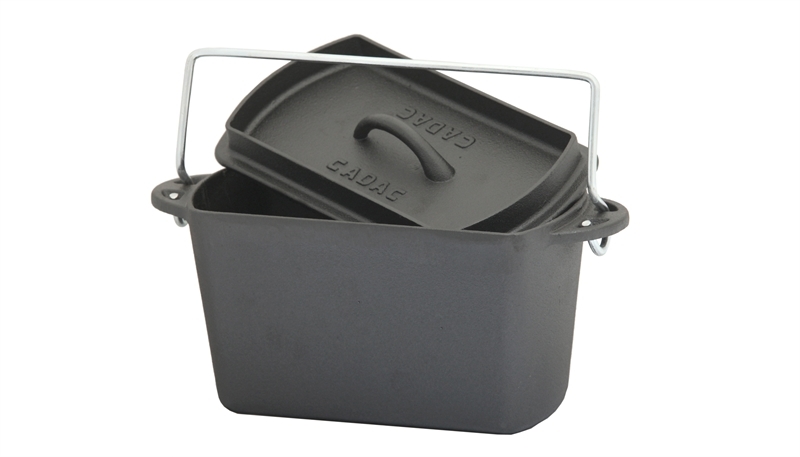 סיר/פויקה לחם יציקת ברזל גדול 3.8 ליטר+מכסה 3