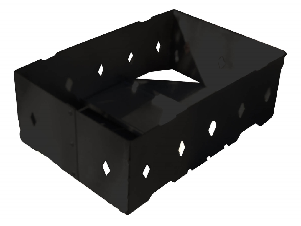 מעמד לחימום כלים מלבני "אליה" שחור 31/21  deko-1.20 mm 3