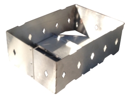 מעמד לחימום כלים מלבני "אליה" נירוסטה 31/21 (304-1.20-P+P)