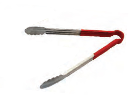 מלקחיים אמריקאיות 23 ס"מ ציפוי PVC אדום