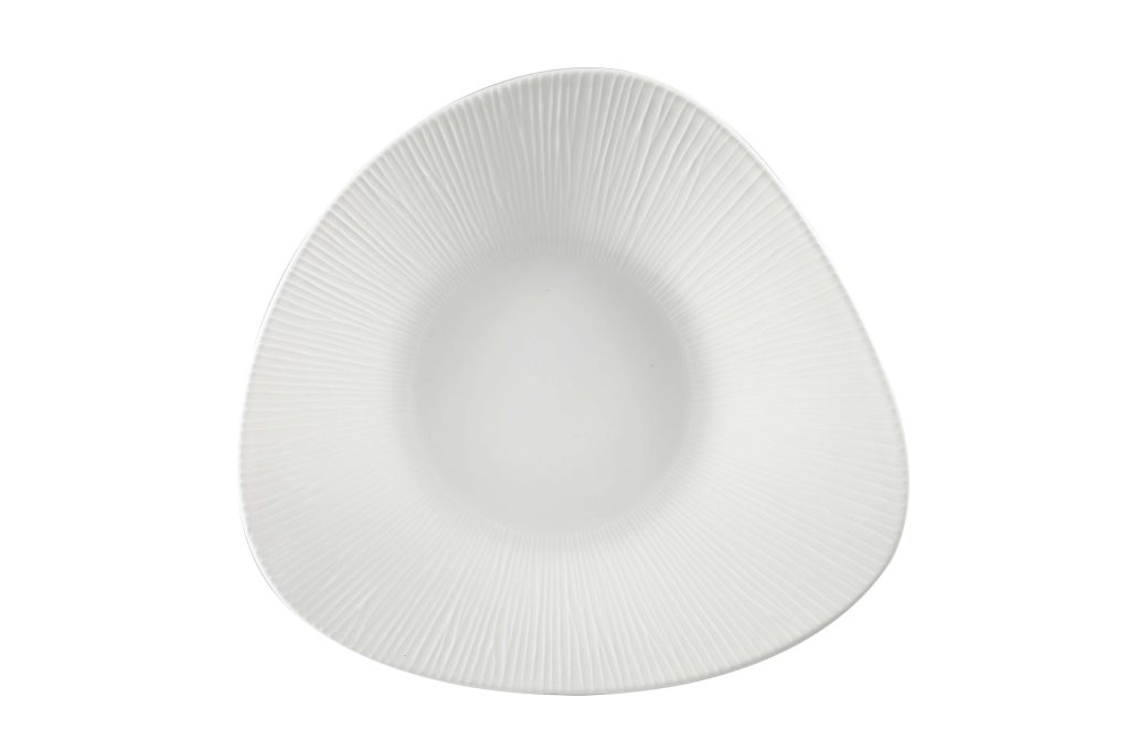 קערה משולש ללא שוליים 27 ס"מ במבו CHURCHILL Bamboo 3