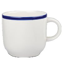 ספל קפה פס כחול גדול CHURCHILL 16OZ