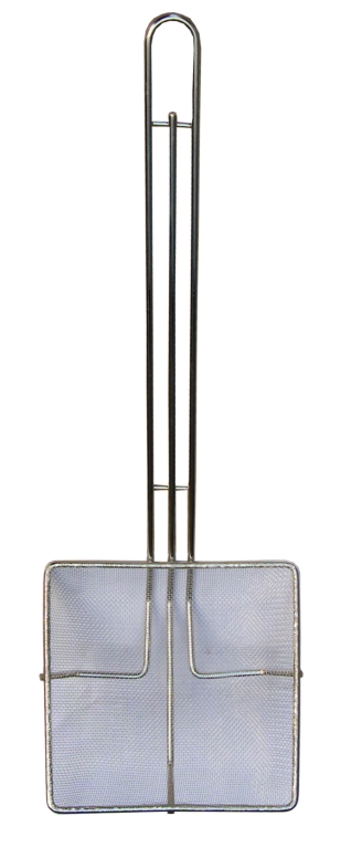 כף טיגון / מסננת / סינון רשת מרובע 16/16 אורך 51 ס"מ לטמפורה 3