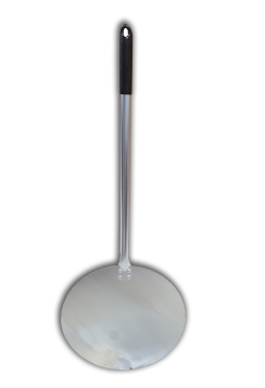 כף פיצה אלומיניום עגול 35 ס"מ ידית אלומינים אורך כללי 98 ס"מ 5