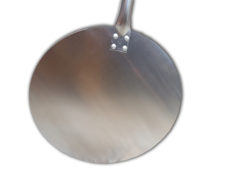 כף פיצה אלומיניום עגול 35 ס"מ ידית אלומינים אורך כללי 98 ס"מ 7