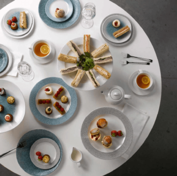 צלחת פסטה 28 ס"מ צדף(11) כחול CHURCHILL Isla Spinwash Ocean Blue 7