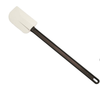 לקקן סיליקון חום גבוה 25 ס"מ ידית שחורה 113724 MATFER 5