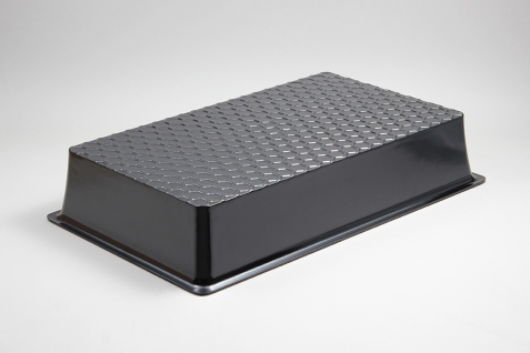 גסטרונום מלמין סלים 1/1-100 שחור EFAY 7